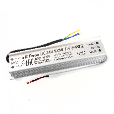 Трансформатор электронный для светодиодной ленты 100W 24V (драйвер), LB007
