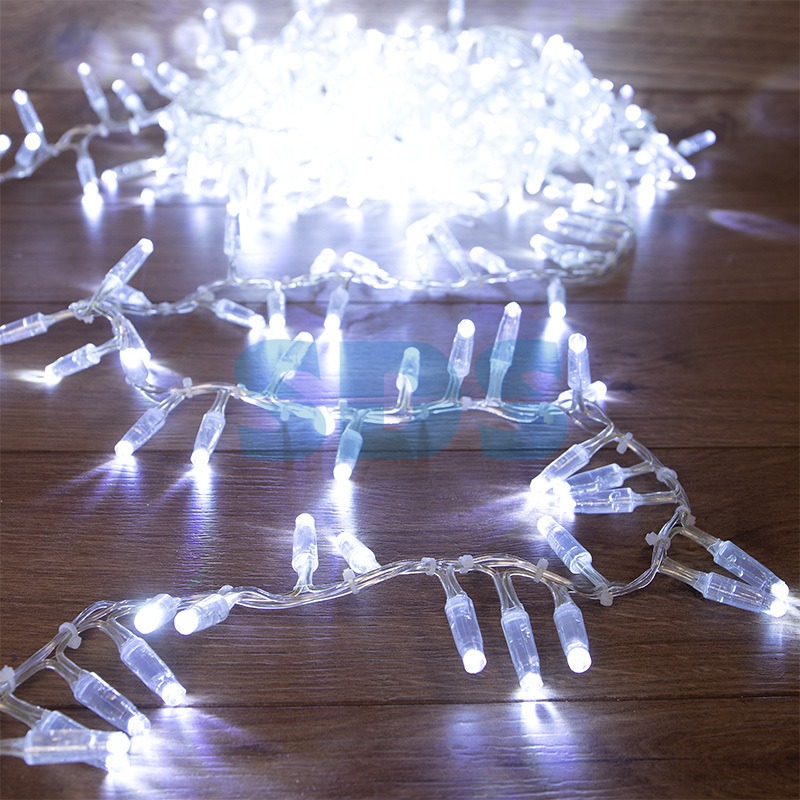 Гирлянда «Кластер» 10 м, 400 LED, Прозрачный ПВХ, IP65, соединяемая, цвет свечения белый NEON-NIGHT, 303-645
Гирлянда «Кластер» 10 м, 400 LED, Прозрачный ПВХ, IP65, соединяемая, цвет свечения белый NEON-NIGHT, 303-645