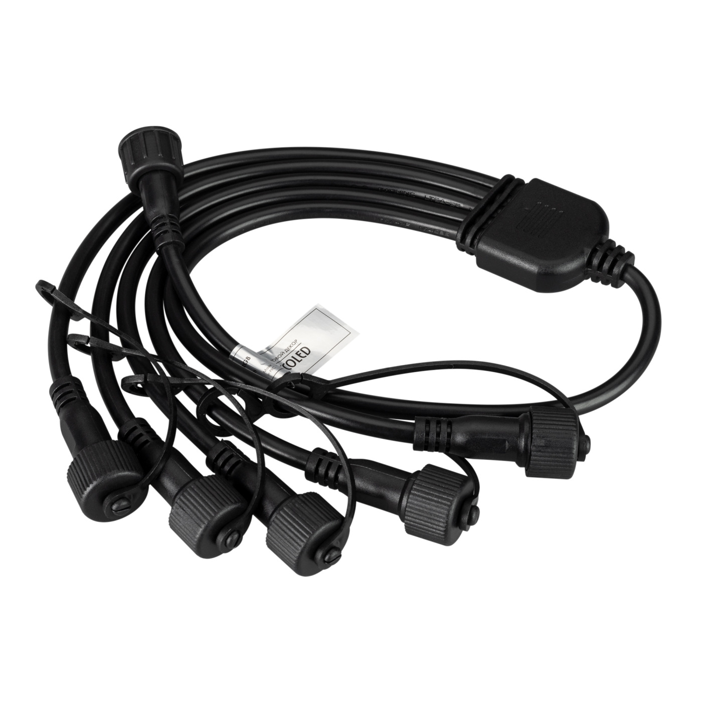 Коннектор питания ARD-CLASSIC-SYNC-RGB Black (230V, 5 ports) (Ardecoled, Закрытый), 031791
Коннектор питания ARD-CLASSIC-SYNC-RGB Black (230V, 5 ports) (Ardecoled, Закрытый), 031791