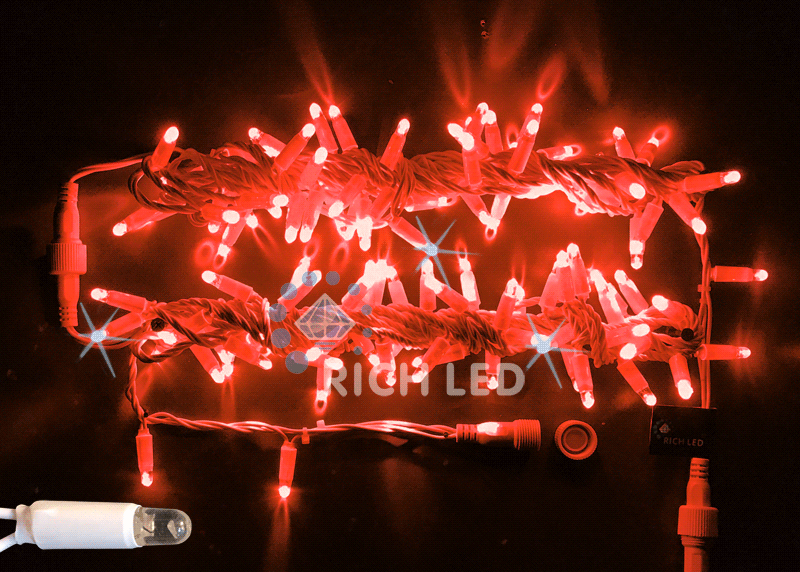 Светодиодная гирлянда 100 LED, IP65, для улицы, провод белый, Свечение: мерцание, RL-S10CF-220V-CW/R, RL-S10CF-220V-CW/R
Светодиодная гирлянда 100 LED, IP65, для улицы, провод белый, Свечение: мерцание, RL-S10CF-220V-CW/R, RL-S10CF-220V-CW/R