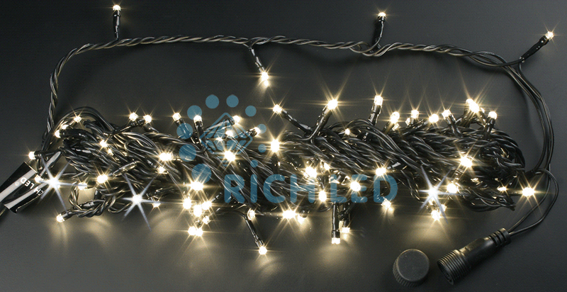 Светодиодная гирлянда 100 LED, 4.8 Ватт, IP54, для улицы и помещения, провод черный, Свечение: мерцание, RL-S10CF-24V-B/WW, RL-S10CF-24V-B/WW
Светодиодная гирлянда 100 LED, 4.8 Ватт, IP54, для улицы и помещения, провод черный, Свечение: мерцание, RL-S10CF-24V-B/WW, RL-S10CF-24V-B/WW