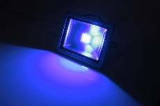фото G-DТ120-29-B new LED прожектор синий,1LED-20W,220V