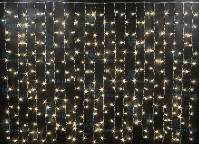 Светодиодная занавеса 300 LED, 16 Ватт, IP54, для улицы и помещения, провод Прозрачный, Свечение: постоянное, RL-CS2*1.5-T/WW, RL-CS2*1.5-T/WW
Светодиодная занавеса 300 LED, 16 Ватт, IP54, для улицы и помещения, провод Прозрачный, Свечение: постоянное, RL-CS2*1.5-T/WW, RL-CS2*1.5-T/WW