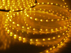 Дюралайт LED-XD-3W-100M-240V желтый,13мм, (4м)