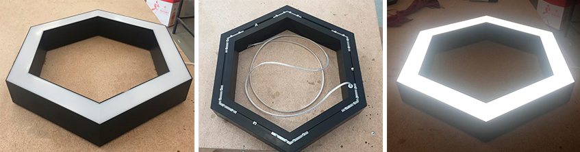Производство шестиугольных светильников
