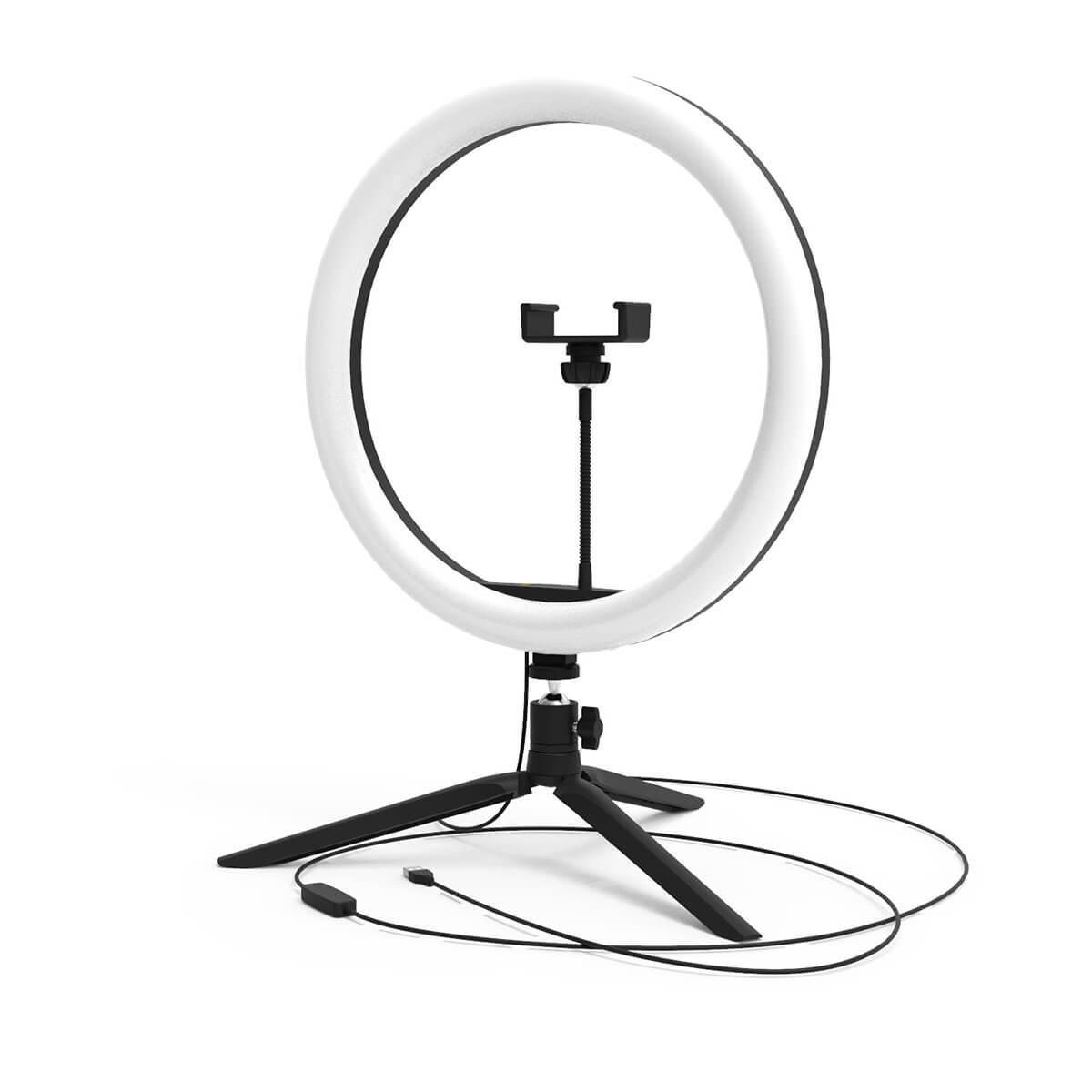 Кольцевой светодиодный светильник Gauss Ring Light RL003 10 дюймов selfie ring light складная светодиодная круглая лампа для заполнения