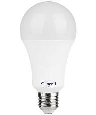 Светодиодная лампа GLDEN-WA60-17-230-E27-4500 угол 270