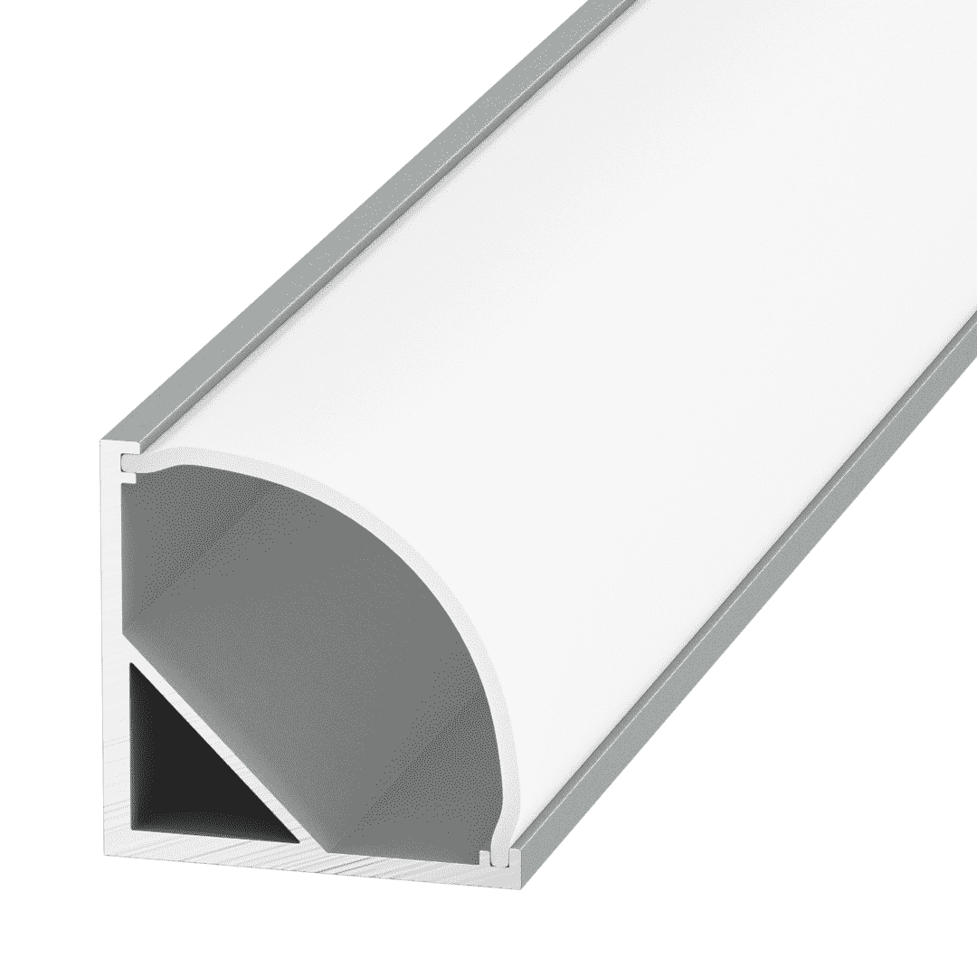Профиль алюминиевый для светодиодной ленты SWG SF-1616 профиль алюминиевый угловой 25х25х1 2x1000 мм