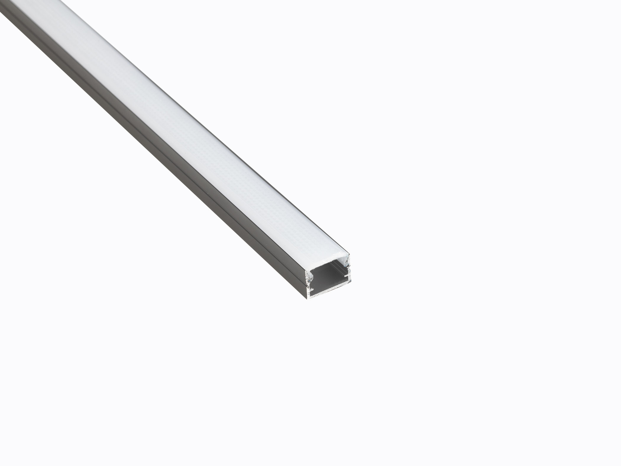 Профиль накладной LEDS POWER СПН1510 алюм черный с призмрассеивателем 2м 008387 630₽