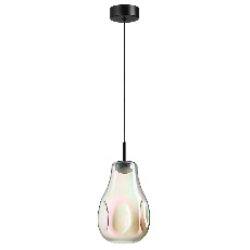 5098/4LB PENDANT ODL25 423 черный/бензиновый/металл/стекло Подвес LED 4W 4000K 388Лм NAVE