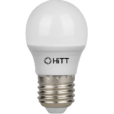 Светодиодная лампа HiTT-PL-G45-13-230-E27-6500
