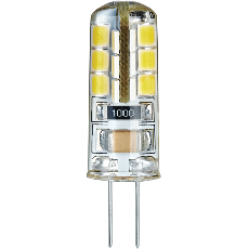 Лампа светодиодная LED 2,5Вт G4 230В 4000К NLL-S-G4-2.5-230-4K капсульная прозрачная