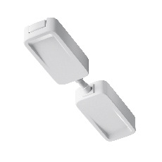 Коннектор питания прямой Radity встраиваемый белый TRA084C-W-12