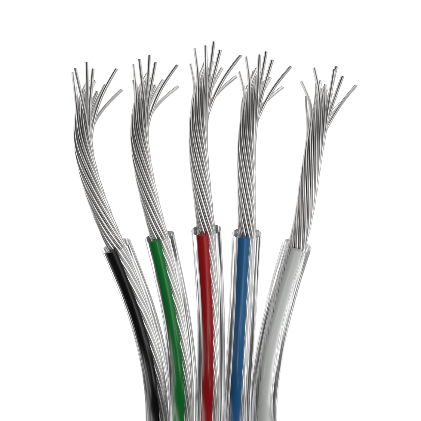 

Шлейф питания ARL-22AWG-CLEAR-5Wire-CU (Arlight), 034967