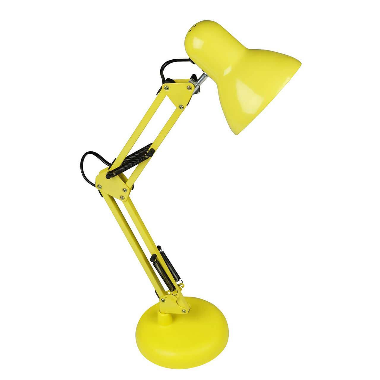 Настольная лампа Uniel TLI-221 Light Yellow E27 UL-00004506 лампа светодиодная e27 10 вт 80 вт 220 в шар 3000 к свет теплый белый ergolux