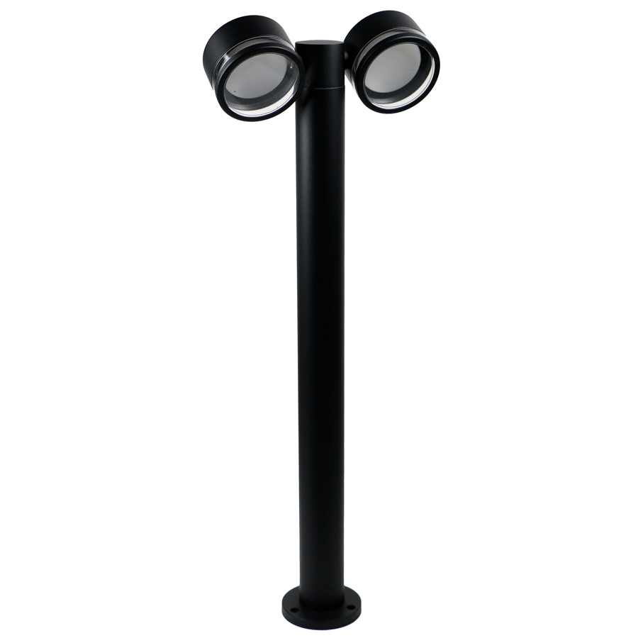 Садово-парковый светильник General GPF-2GX53-M-IP65 Черный Средний с боковым рассеивателем Иллюмакс 6205₽