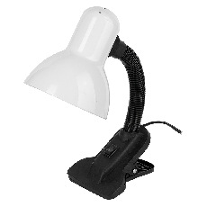 Настольный светильник GTL-021-60-220 белый на прищепке