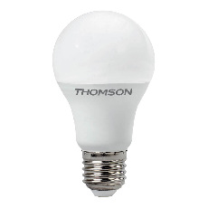 Лампа светодиодная Thomson E27 5W 3000K груша матовая TH-B2097