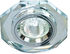 Светильник потолочный, MR16 G5.3 серебро, серебро, DL8020-2