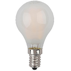 Лампа светодиодная филаментная ЭРА E14 9W 4000K матовая F-LED P45-9w-840-E14 frost Б0047027