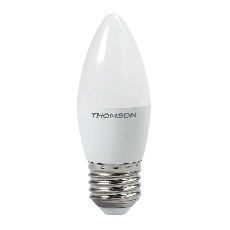 Лампа светодиодная Thomson E27 10W 3000K свеча матовая TH-B2023