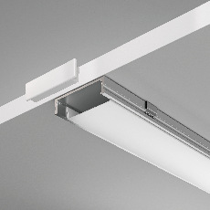 Алюминиевый профиль накладной 23x6, ALM002S-2M