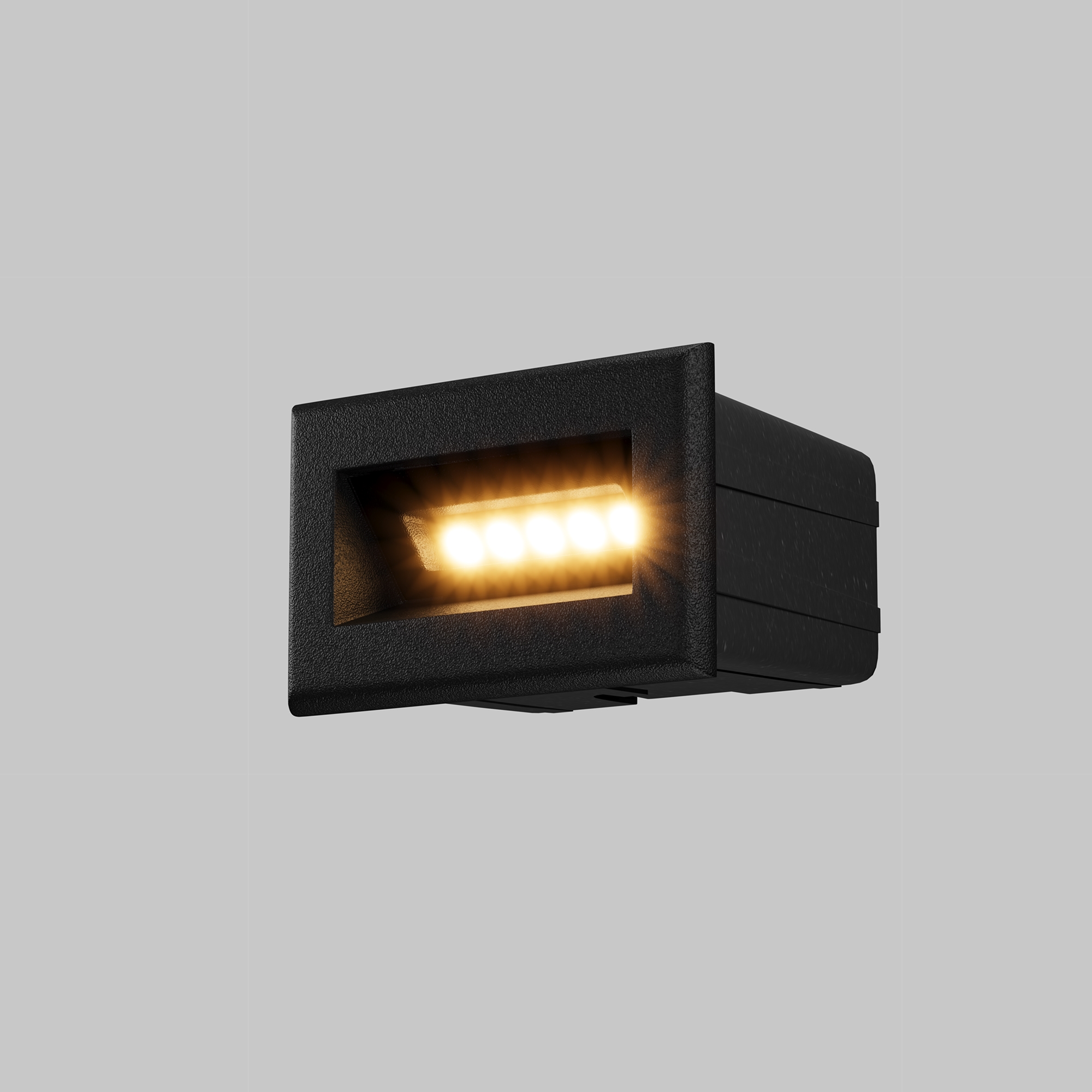 Подсветка для лестниц Bosca 3000К 3Вт IP 65, O045SL-L3B3K настенный светильник бра mirax 3000к 3вт ip 20 c038wl l3b3k