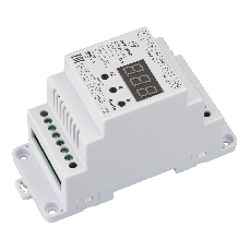 Конвертер SMART-K39-DMX (12-24V, 0/1-10V, DIN) (Arlight, Металл)