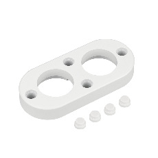Крепление ARL-WAVE-1815-S-2-KIT White (Arlight, Металл) 050426