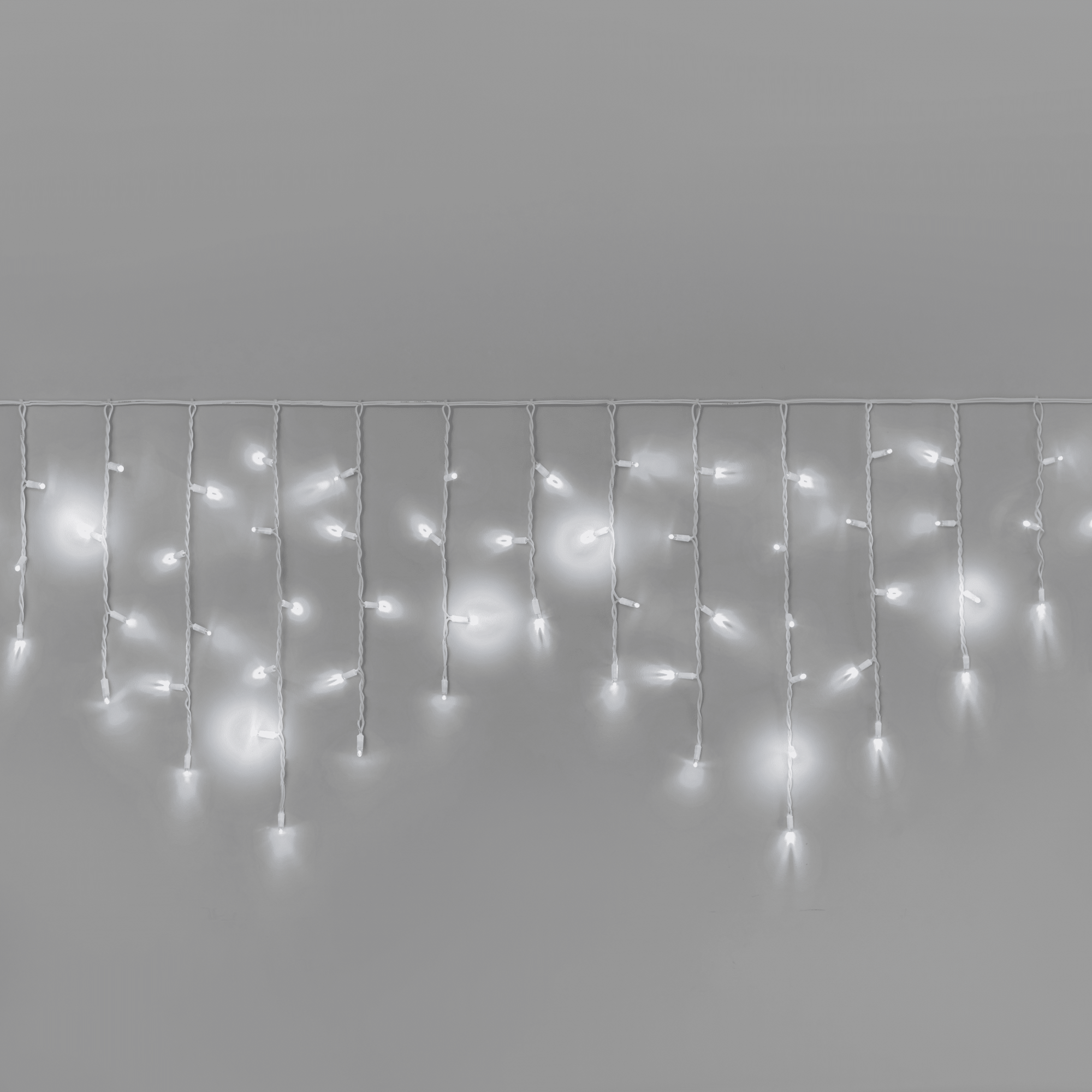 Гирлянда Бахрома INOXHUB 3х06м мерцающая 108 LED 220В IP65 белая резина 33мм БЕЛАЯ 4070₽