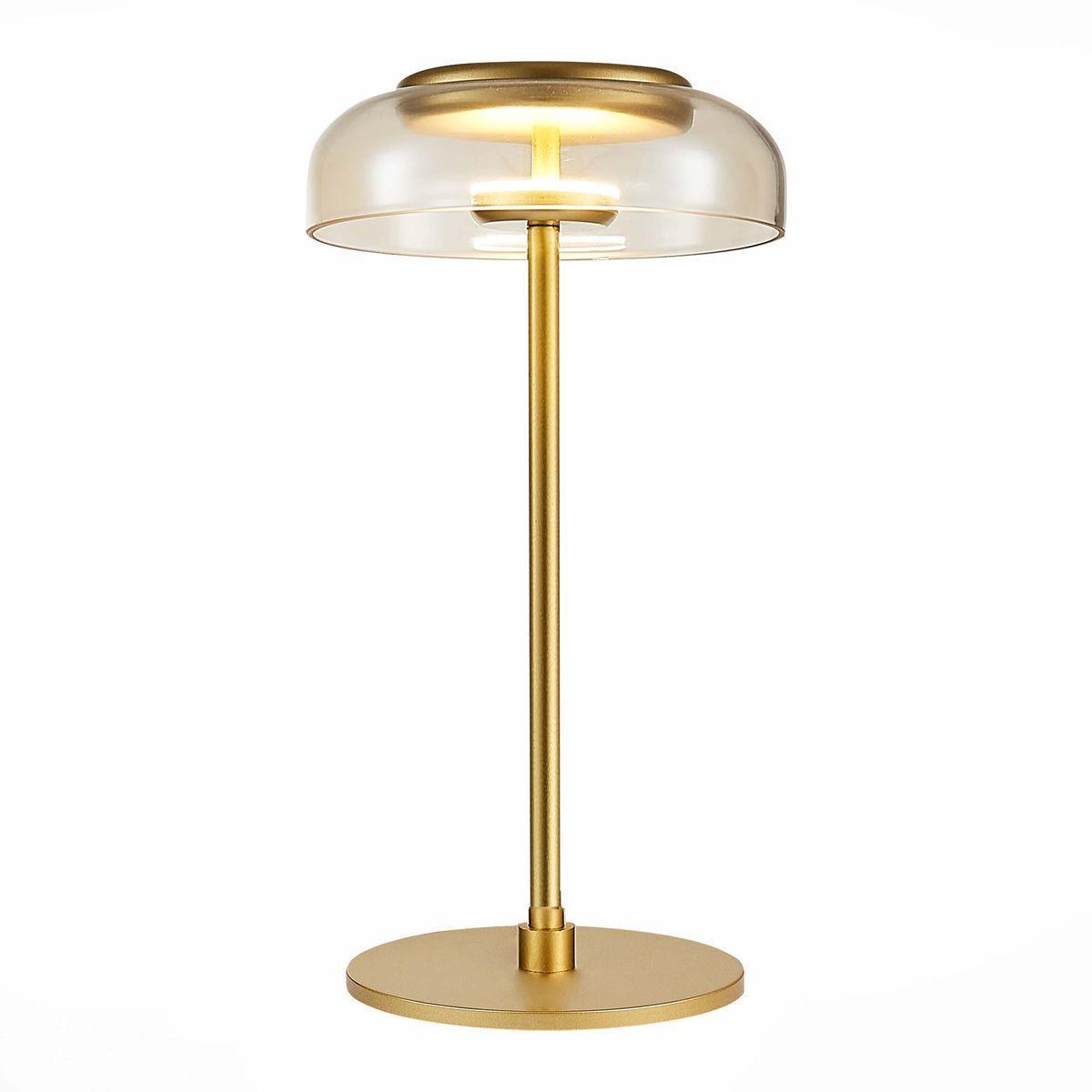 Настольная лампа ST Luce Lazio SL6002.204.01 лампа настольная керамика золотой песок е27 220в 30х20х20 см