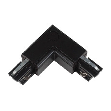 Соединитель для шинопроводов L-образный внутренний Uniel UBX-A22 Black 09766