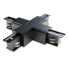 Коннектор Х-образный Trinity черный, TRA005CX-31B