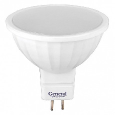 Лампа светодиодная GLDEN-MR16-B-10-230-GU5.3-4000