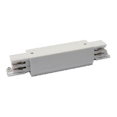Соединитель для шинопроводов прямой внешний Uniel UBX-A12 White 09744