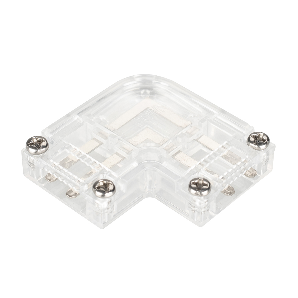 

Коннектор угловой для ленты ARL-50000PV (15.5x6mm) прозрачный (Arlight, Пластик), 027062