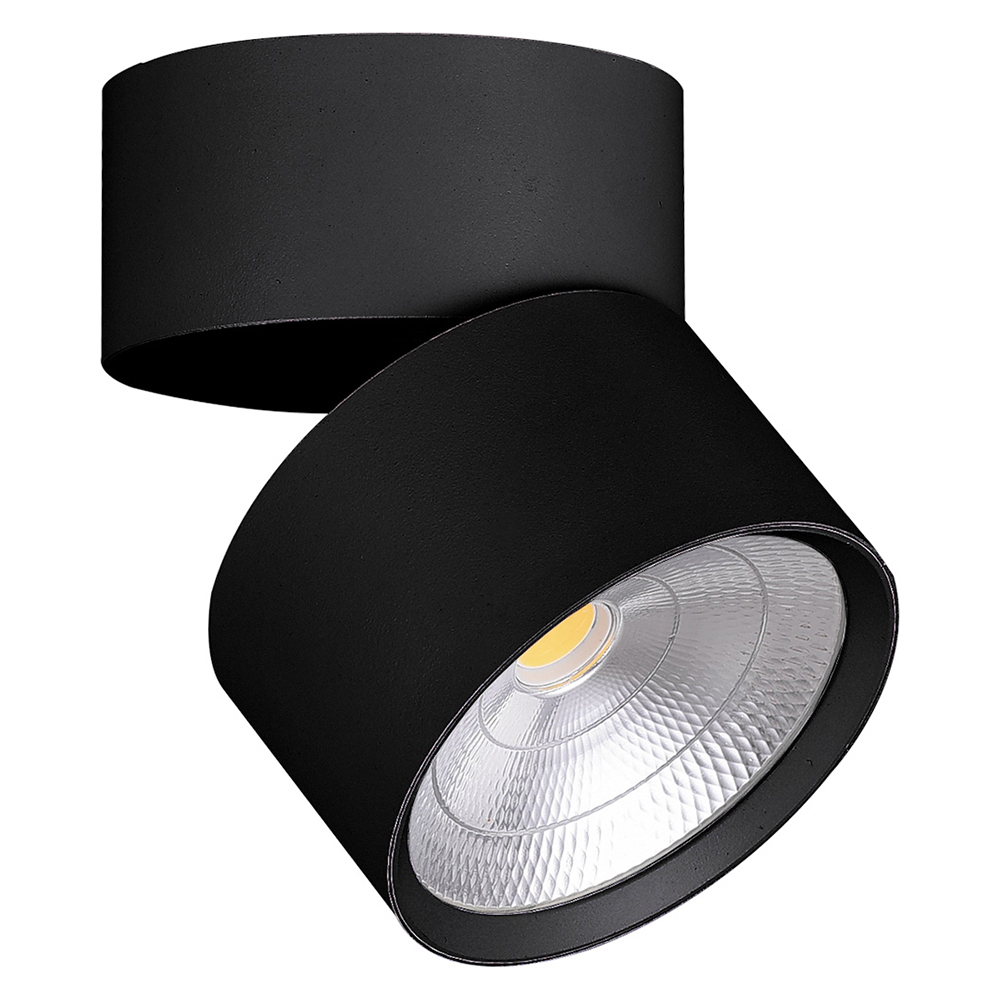 Светильник светодиодный 25W, 2250Lm, 90 градусов, черный, AL520 диван кровать шарм дизайн дуэт экокожа черный и фиолетовая рогожка