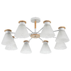 Потолочная люстра Arte Lamp Tyler A1031PL-8WH