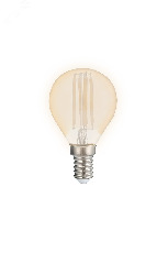 Лампа светодиодная декоративная PLED OMNI G45 6w E14 4000K Gold