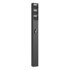 Светильник LGD-TILLIS-BOLL-SOCKET-H900-12W Warm3000 (GR, 92 deg, 230V) (Arlight, IP54 Металл, 3 года)