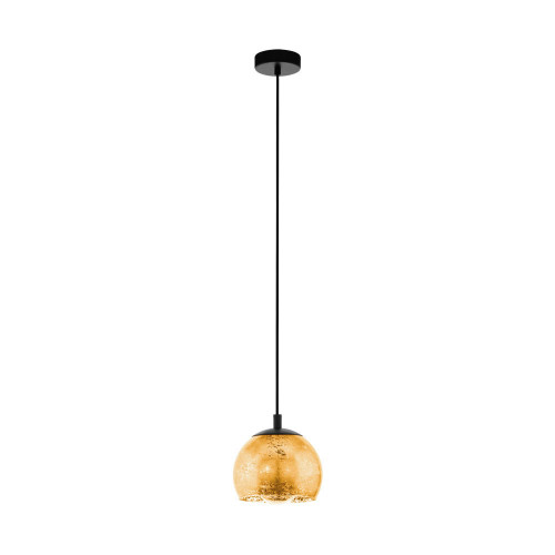 Подвесной светильник Eglo Albaraccin 98524 тесьма декоративная 10 мм 10 ± 1 м чёрный золотой