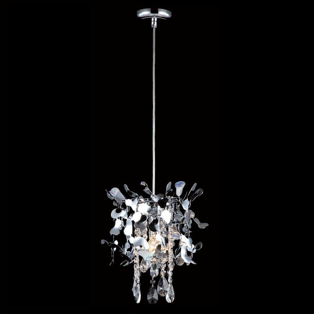 Подвесной светильник Crystal Lux Romeo SP2 Chrome D250 бра crystal lux miracle ap1 chrome