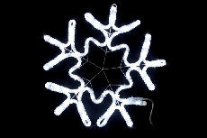 LED-XM-(FR)-2D-CK006-С-W White Снежинка 56х57см, 230V