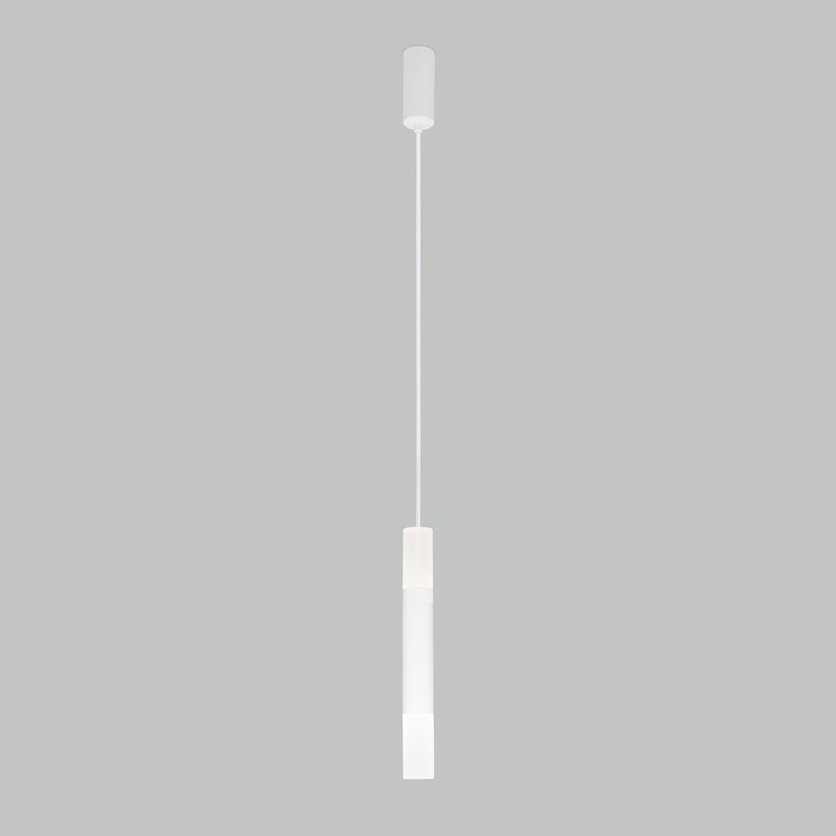 Подвесной светодиодный светильник Eurosvet Axel 50210/1 LED белый светодиодный спот eurosvet slam 20123 4 led белый