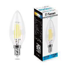 Лампа светодиодная Feron LB-713 Свеча E14 11W 6400K