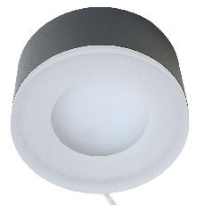 Светильник потолочный Feron HL456 12W, 230V, GX53, черный