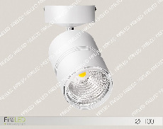 Светильник накладной поворотный FLED-PL 026 (ФОБИ)-42-4000К