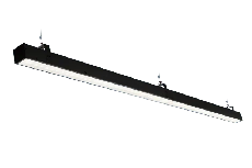 Светильник Слимлайт Линейный 40W-5000Lm 5000-5500К Опал IP40 черный