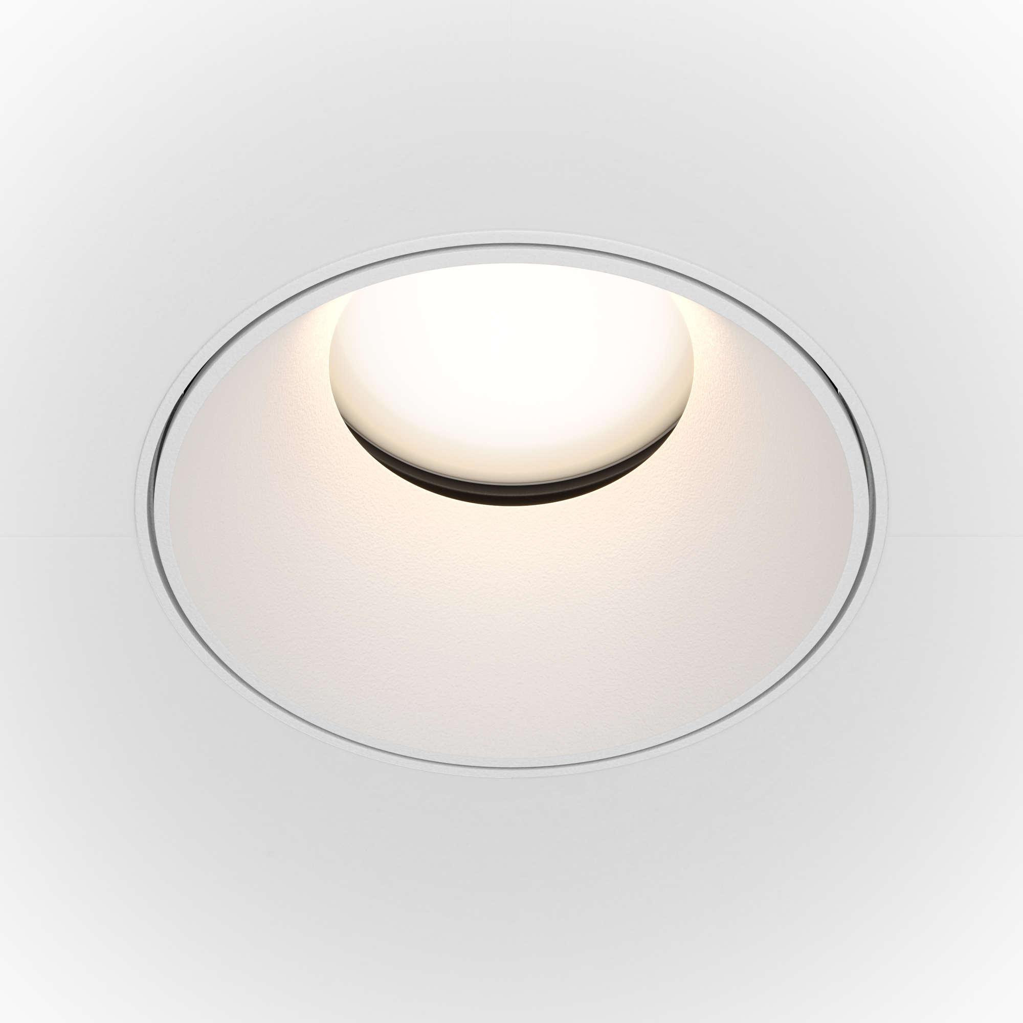 Встраиваемый светильник Share GU10 1x10Вт DL051-U-2W трековый светильник basis exility 3000k 12вт 120° tr030 2 12w3k b