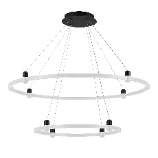 Подвес с питанием ART-APRIORI-CANOPY-HANG-8A-L5000-POWER (BK) (Arlight, IP20 Металл, 3 года)